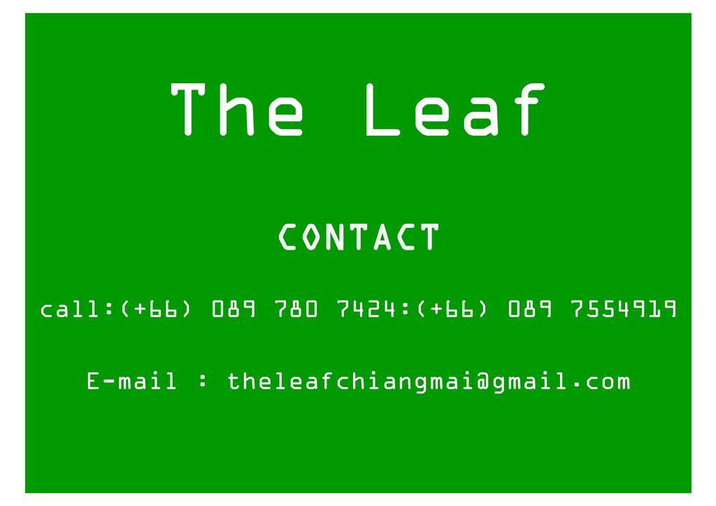 The Leaf Chiangmai Service Apartment Чиангмай Экстерьер фото